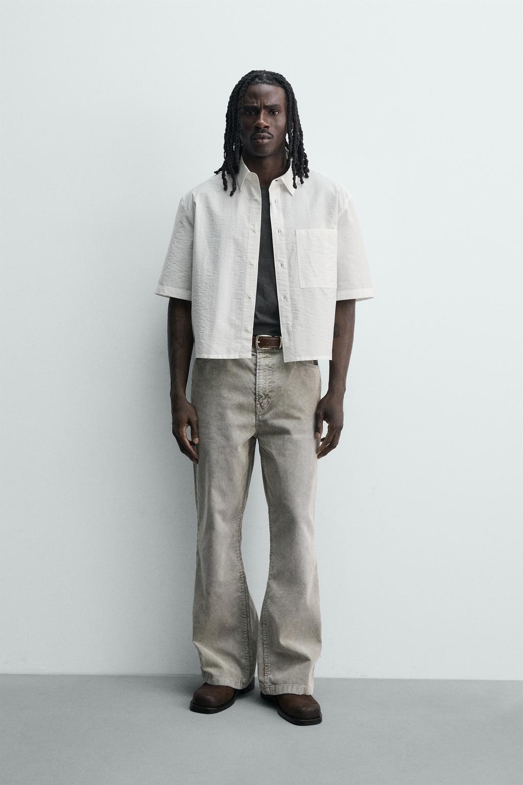 BOXY FIT SHIRT WITH POCKET